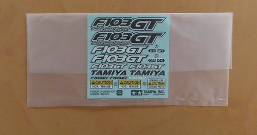 Tamiya decalcomania 58367 - rc,