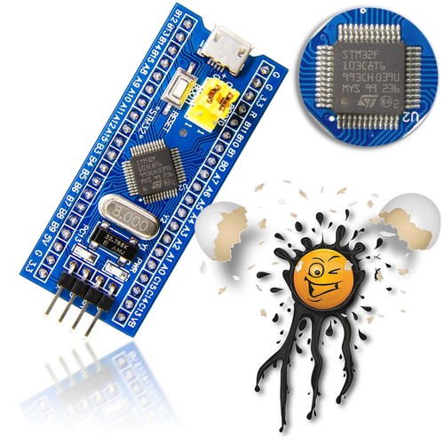 Bluepill stm32 f103c8t6 - stm32,